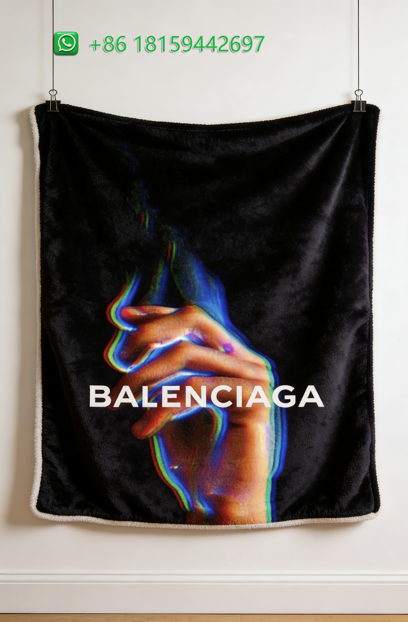 Balenciaga Throw Blankets